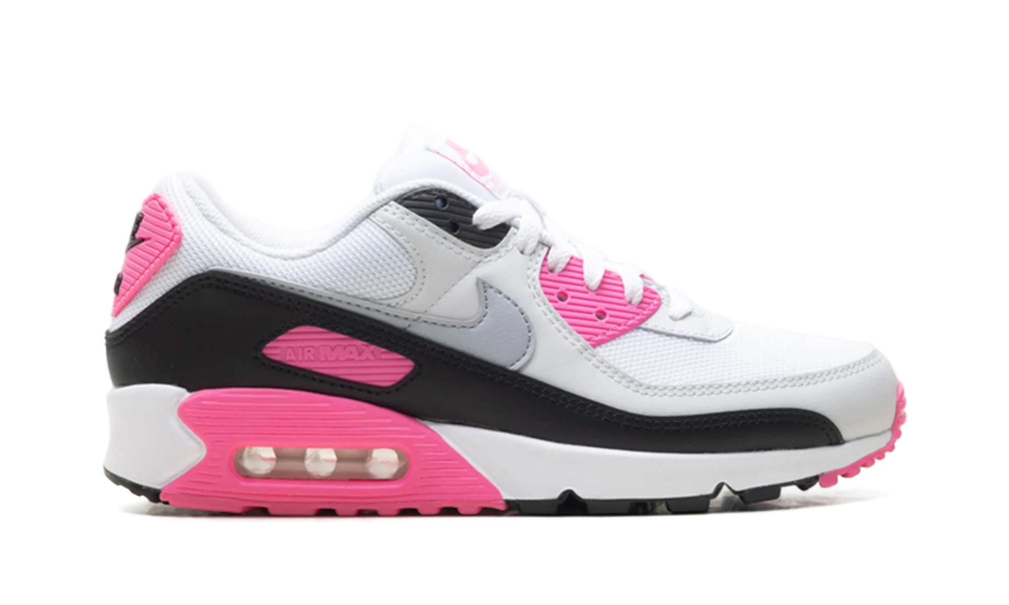 Air Max 90 WMNS "White Pink Glow Wolf Grey" IM4613 100