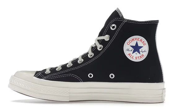 Chuck Taylor All-Star 70 Hi Comme des Garcons PLAY Black