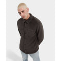 Men's Tasman fluff Snap Shirt in Ink