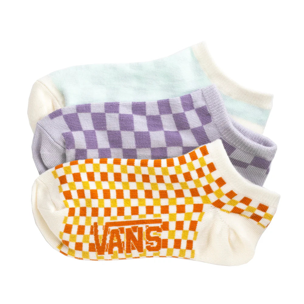 3 Pack Medium "Check Kick" Assorted Canoodle