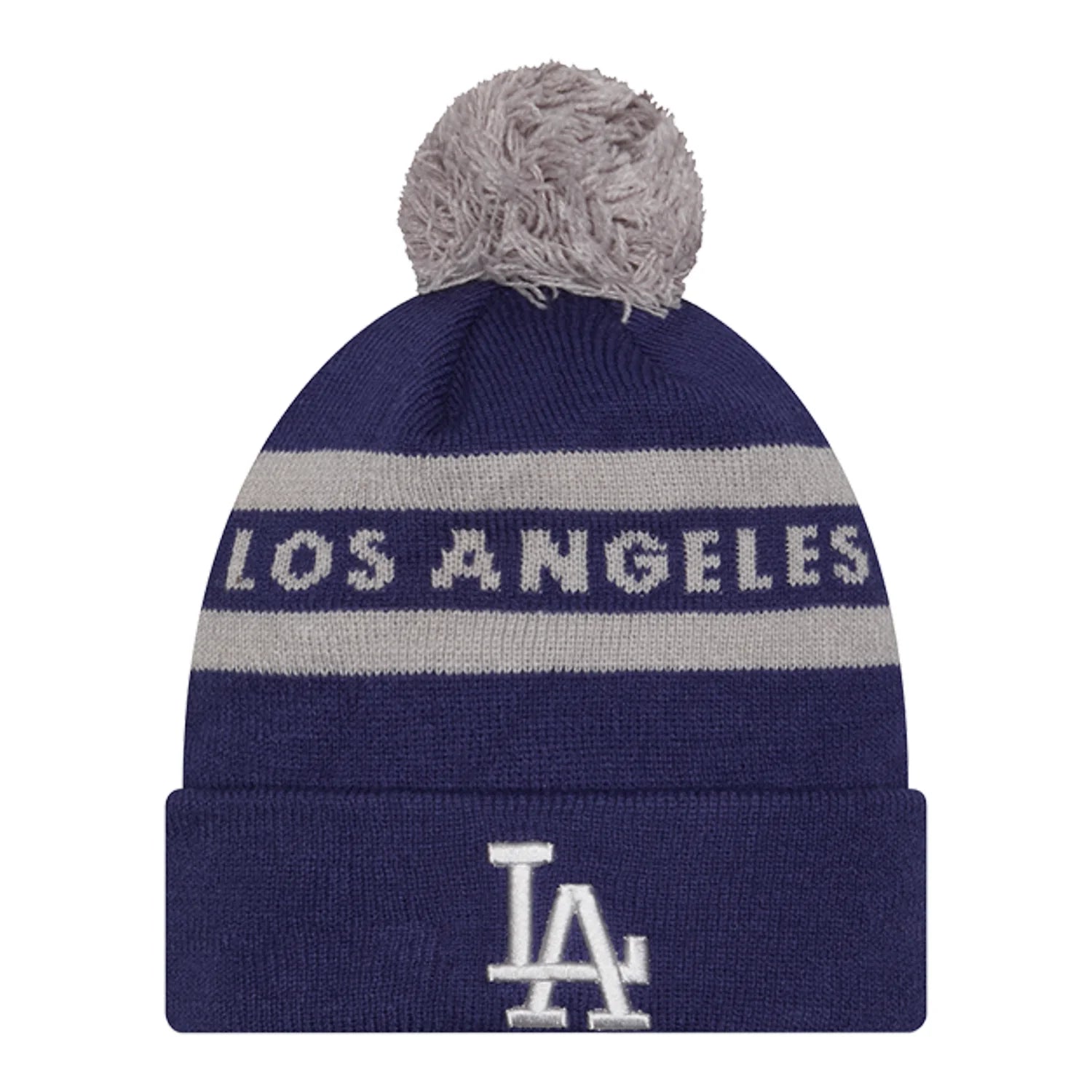 Knit 2-Tone Pom OTC Beanie