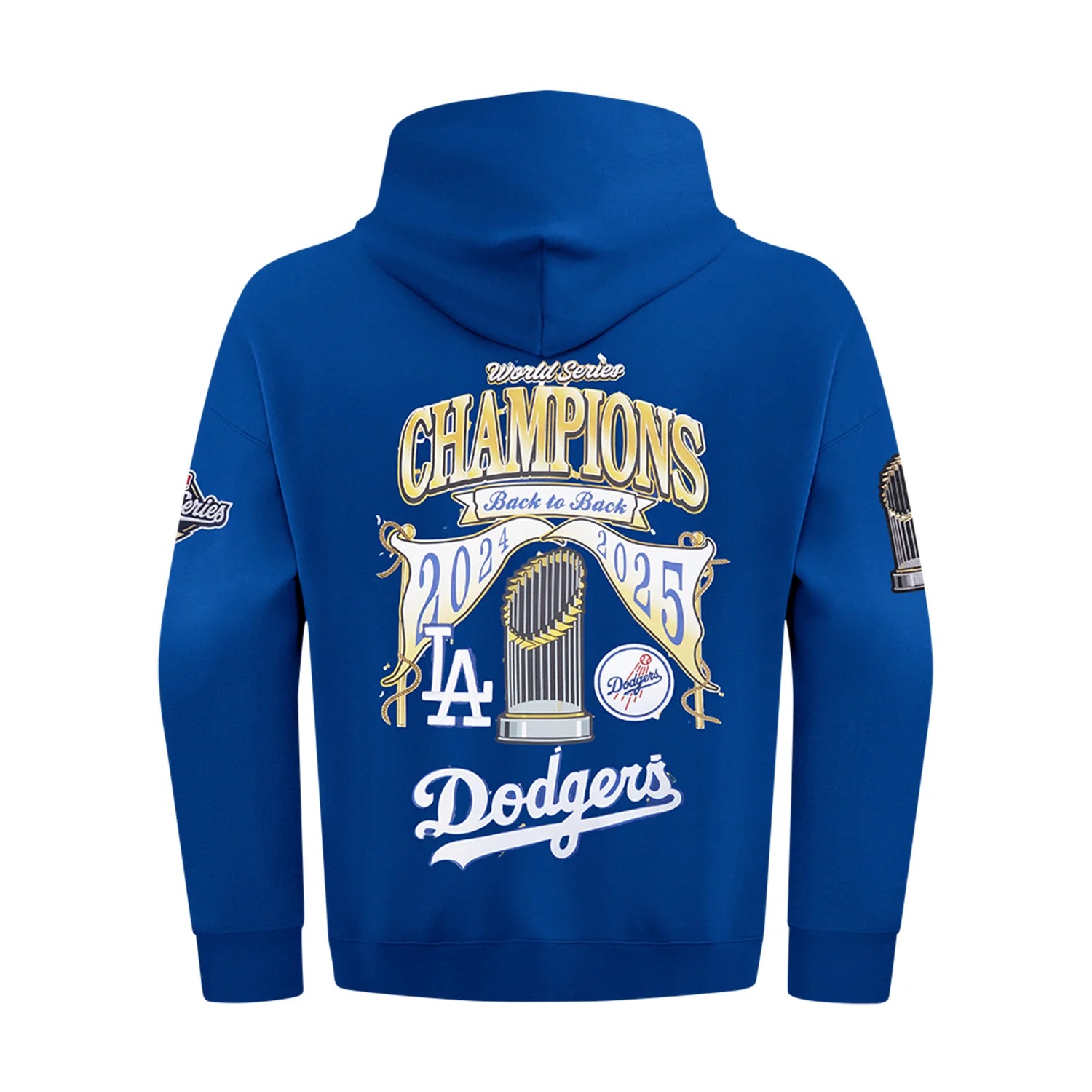 Los Angeles Dodgers Back to Back Champs Hoody -Mens