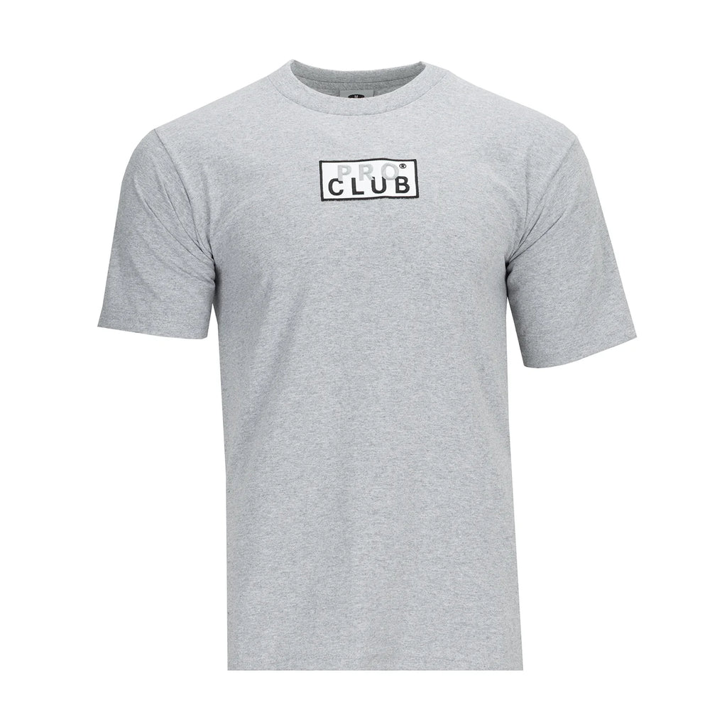 Heavyweight Embroidered Box Logo Tee - Mens