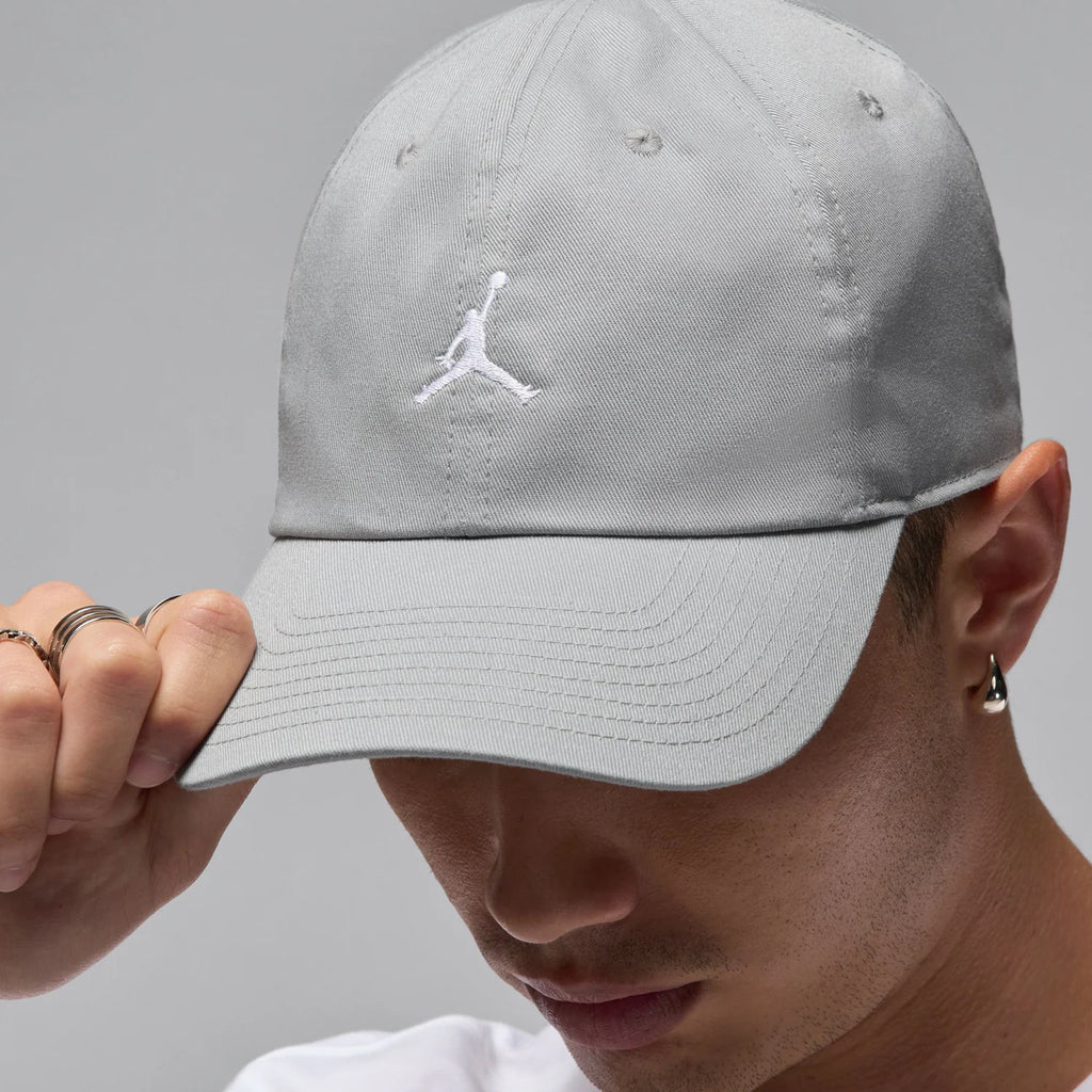 Jordan Club Cap Unstructured Curved Bill Washed Jumpman Strapback