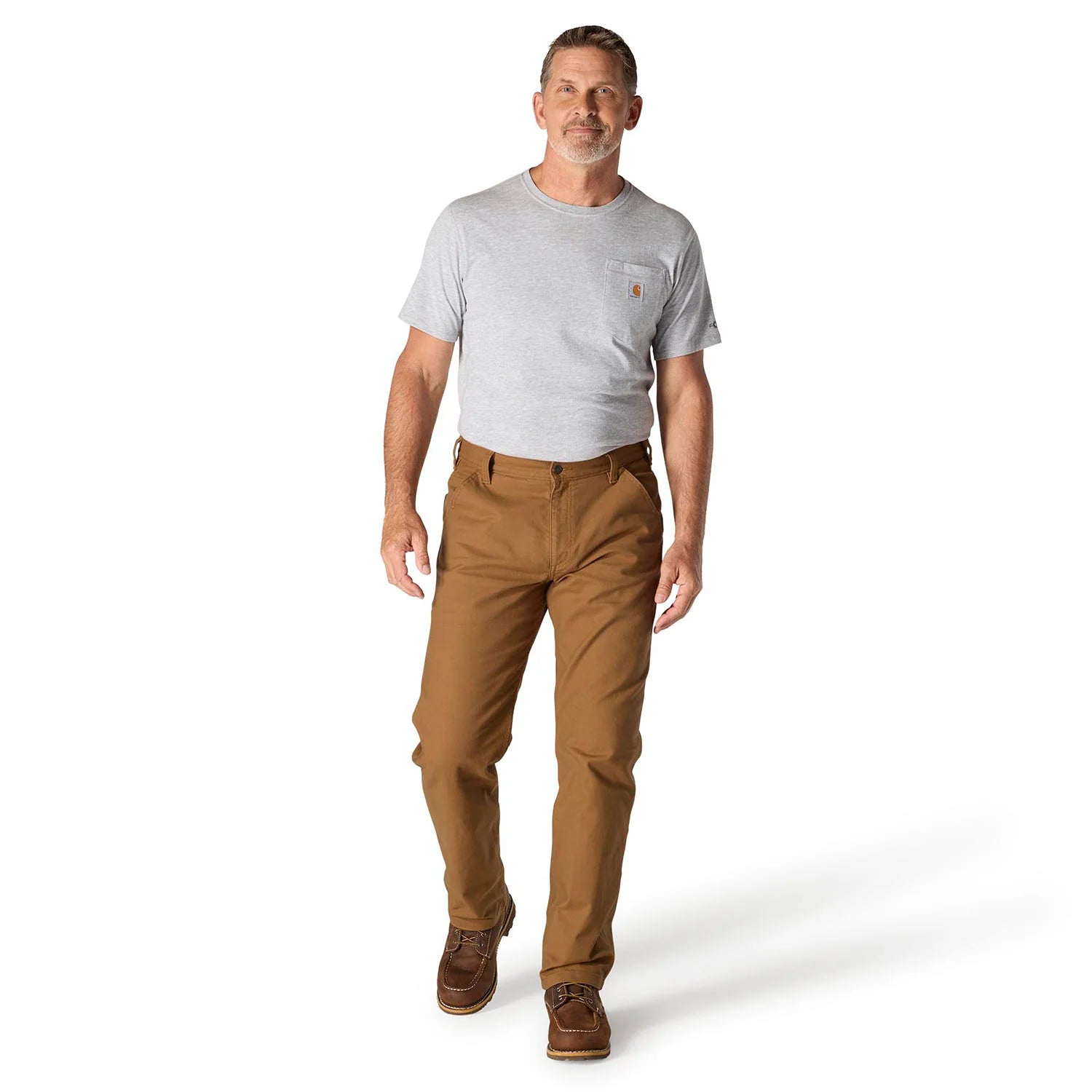 Loose Straight Rugged Flex Duck Dungaree -Mens
