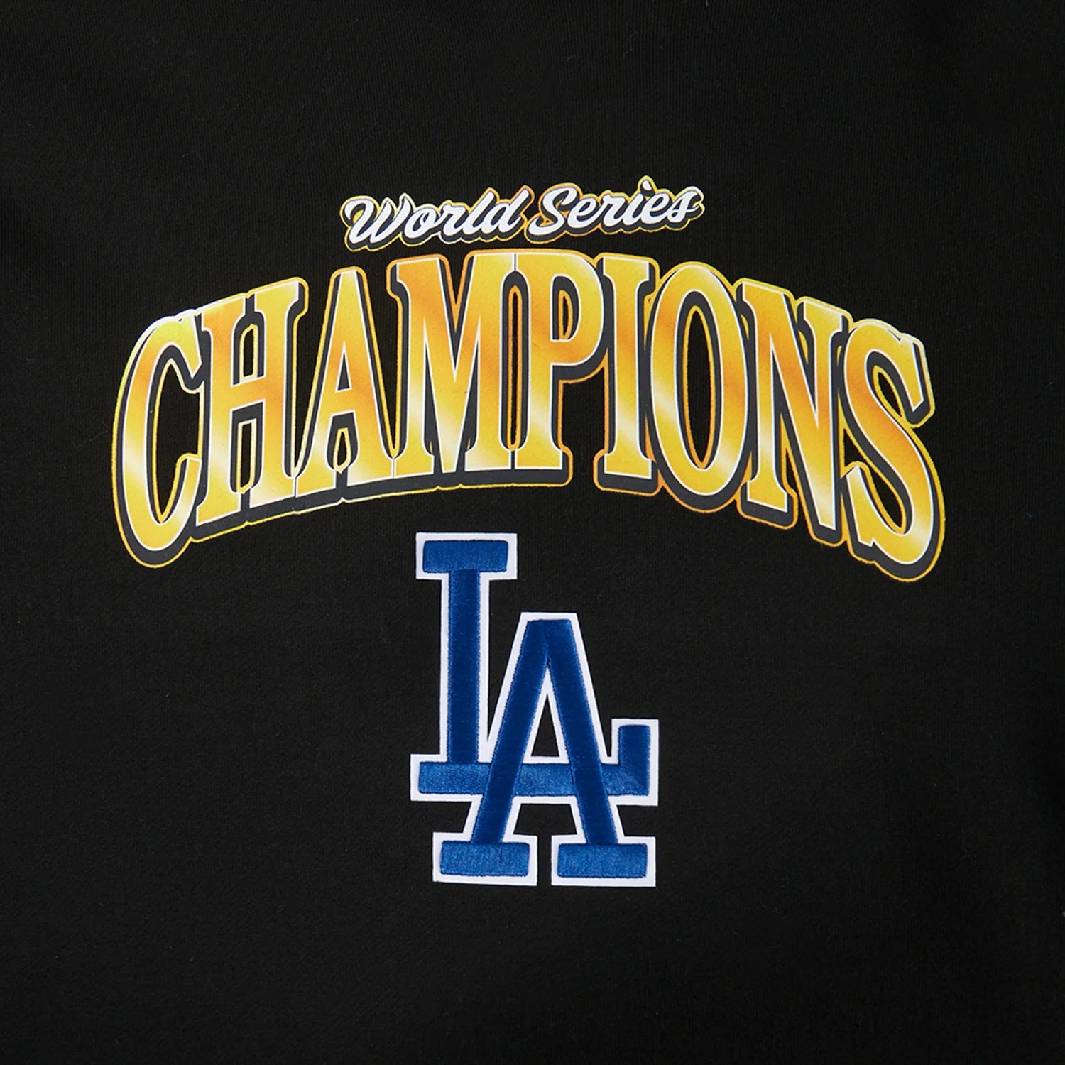 Dodgers World Series 2025 Champions PO Hoody -Mens