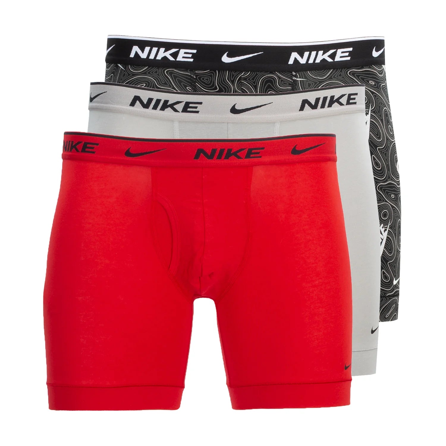 3 Pack Dri-FIT Essential Cotton Stretch Boxer Briefs