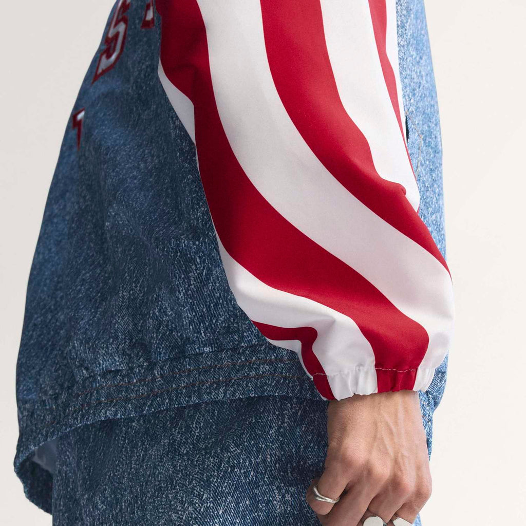 USA 94 Denim Bringback Track Top -Mens