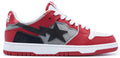 A Bathing Ape SK8 Sta Red Grey