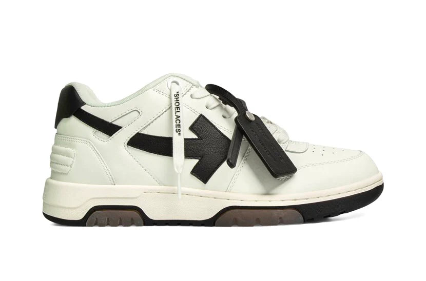 Out Of Office OOO Low Tops White Black