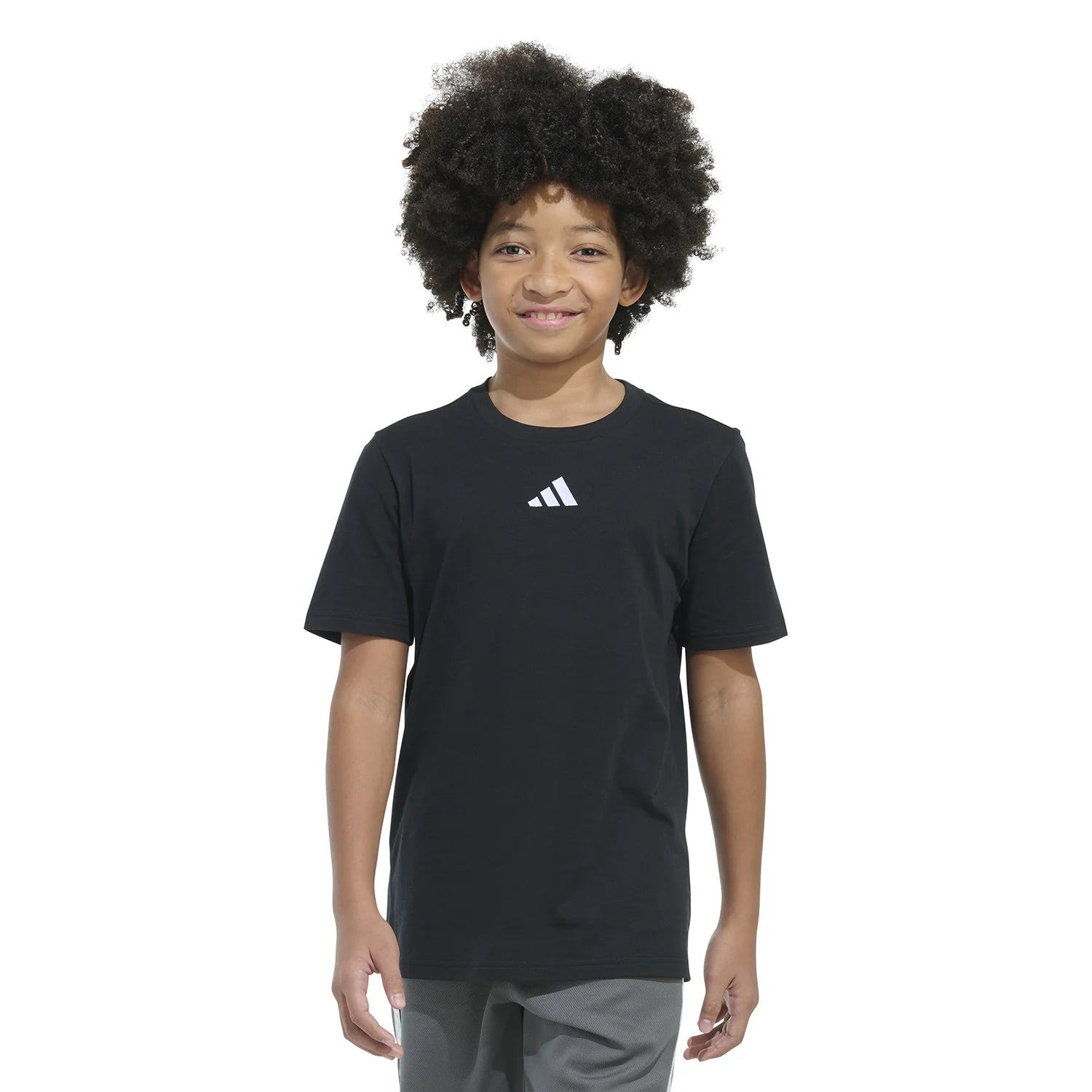 Small Embroidered Logo Tee - Youth
