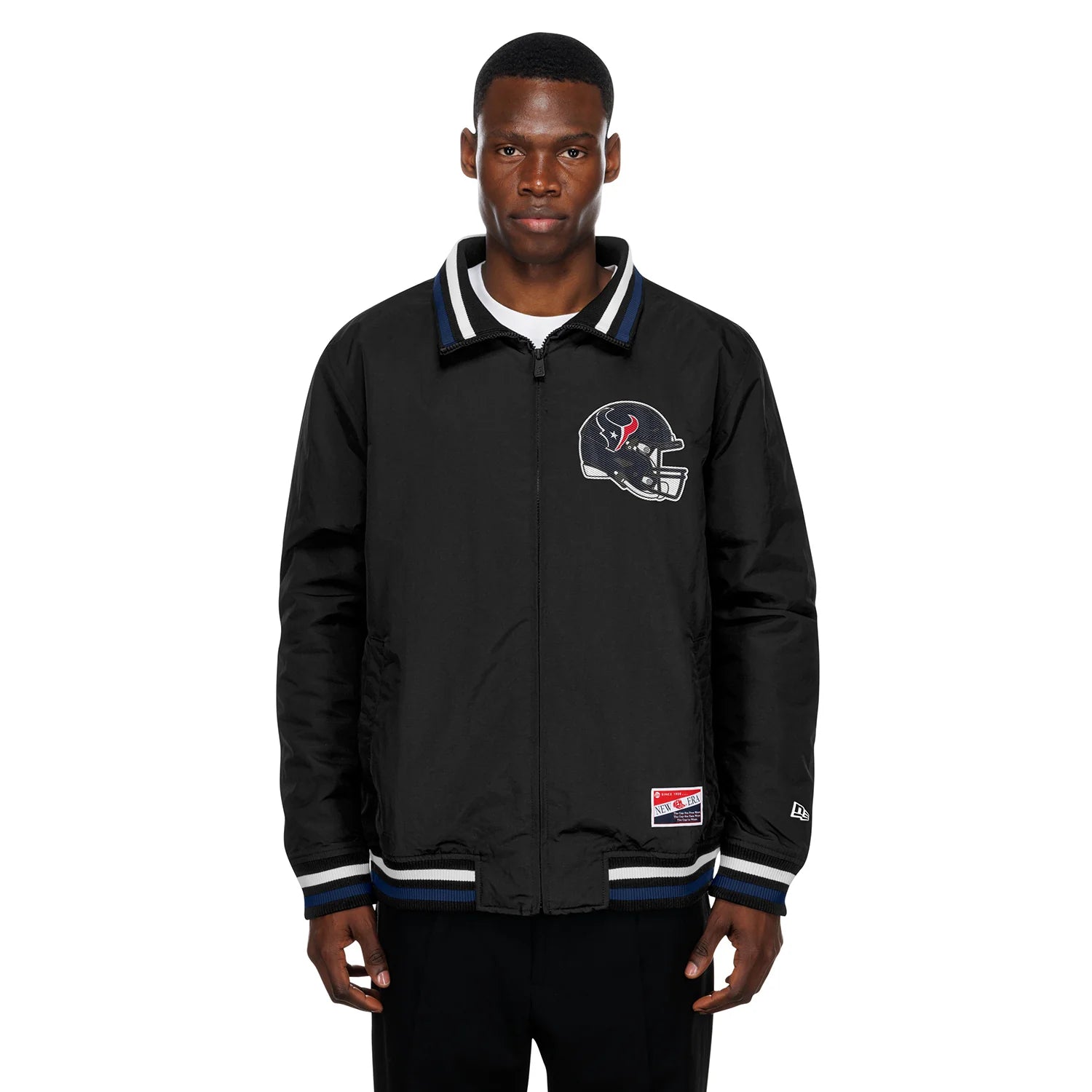 Houston Texans Nylon Track Jacket -Mens