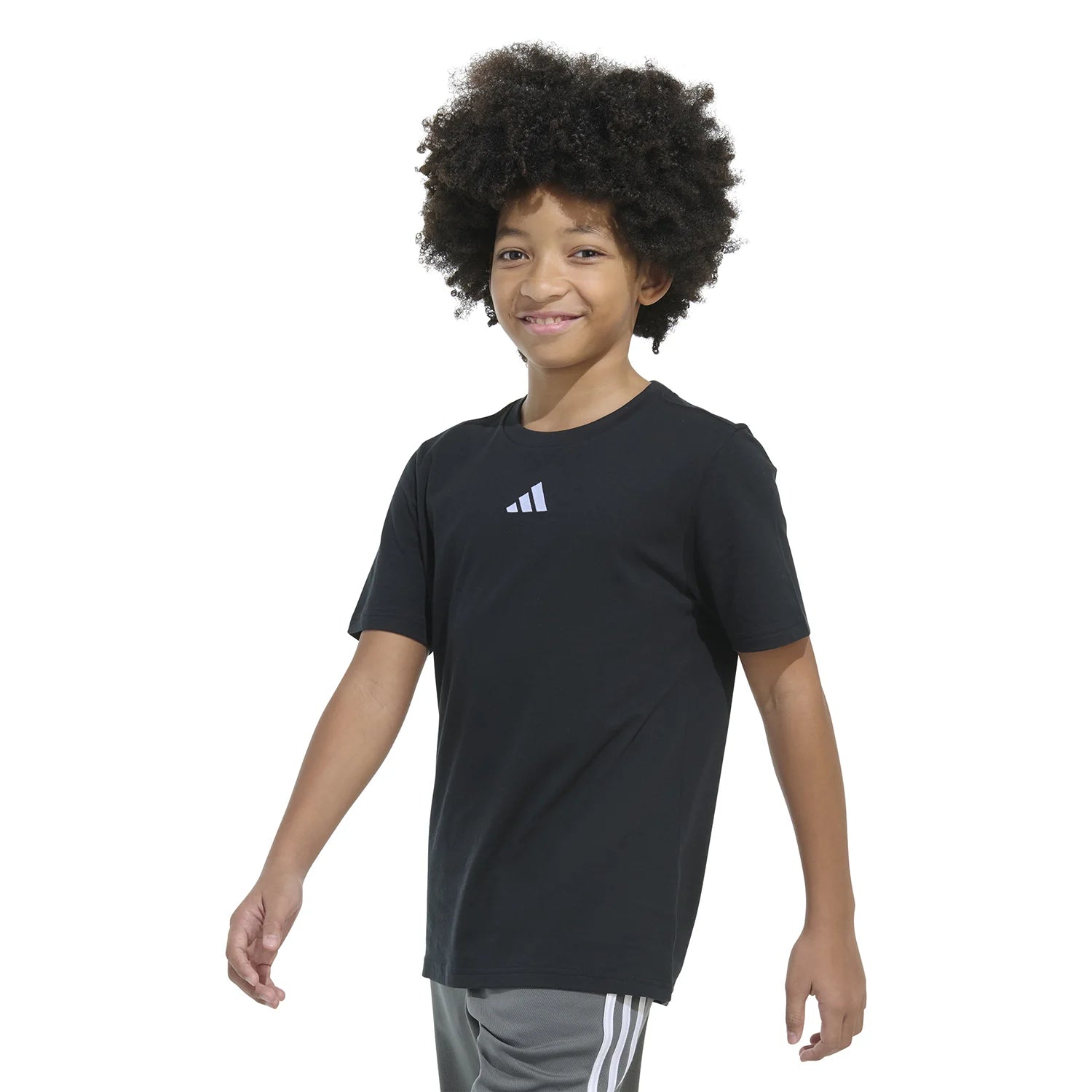 Small Embroidered Logo Tee - Youth