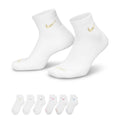 6 Pack Unisex Everyday Plus Cushioned Quarter