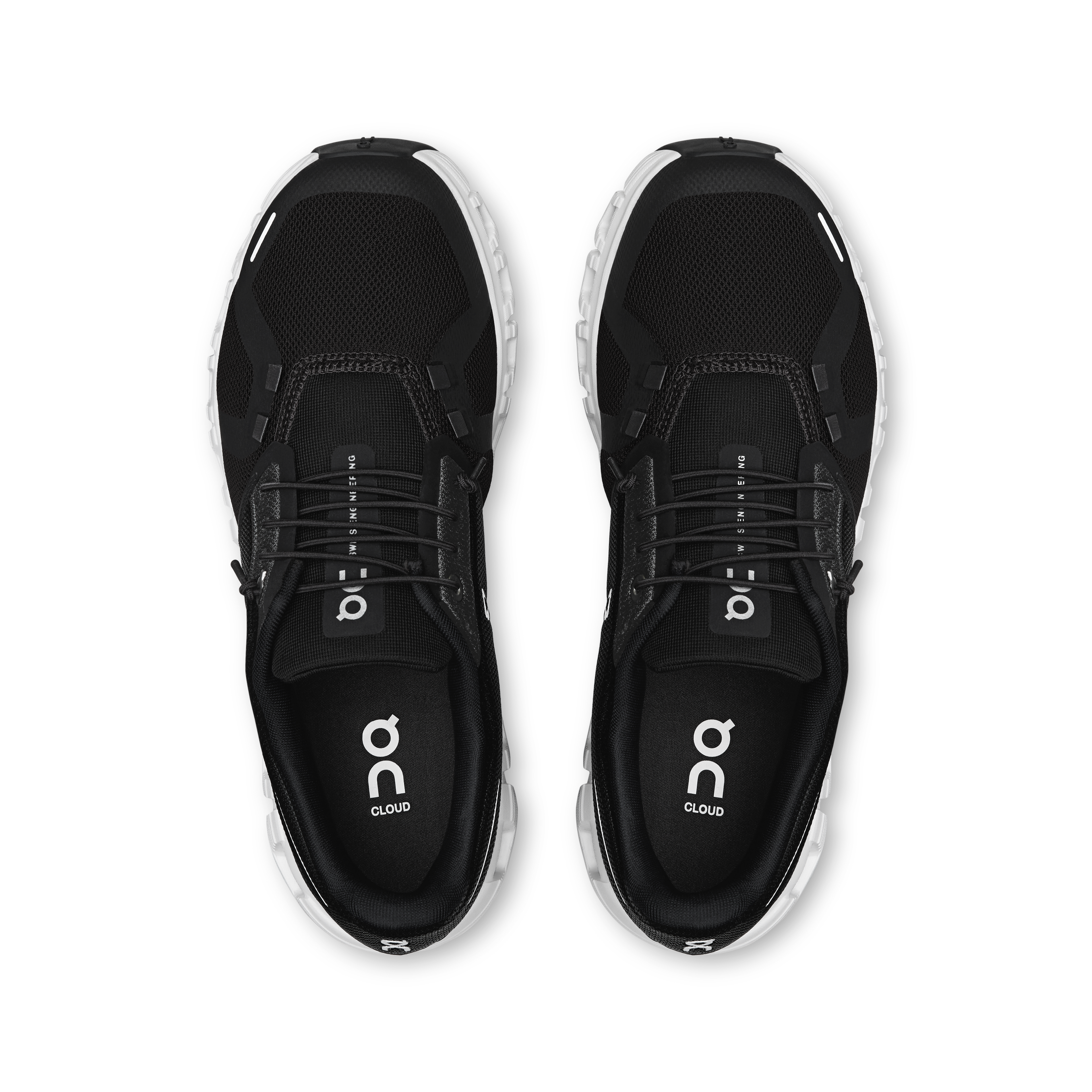 Women's Cloud 6 Wide in Black/White