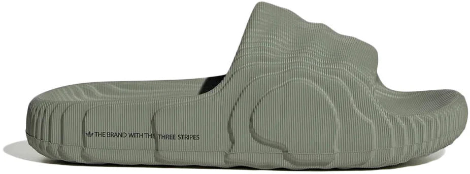 Adilette 22 Slides Silver Green