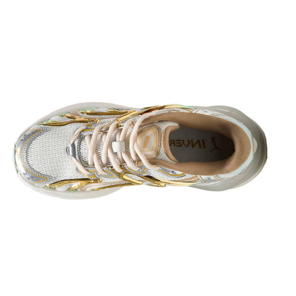 Inverse Shimmer Lace Up Sneakers
