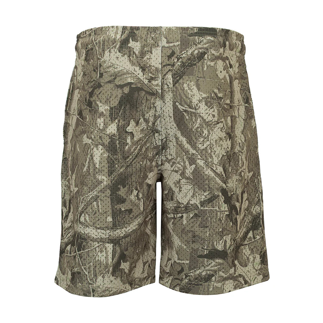 Printed Mesh Short Tree Camo - Mens