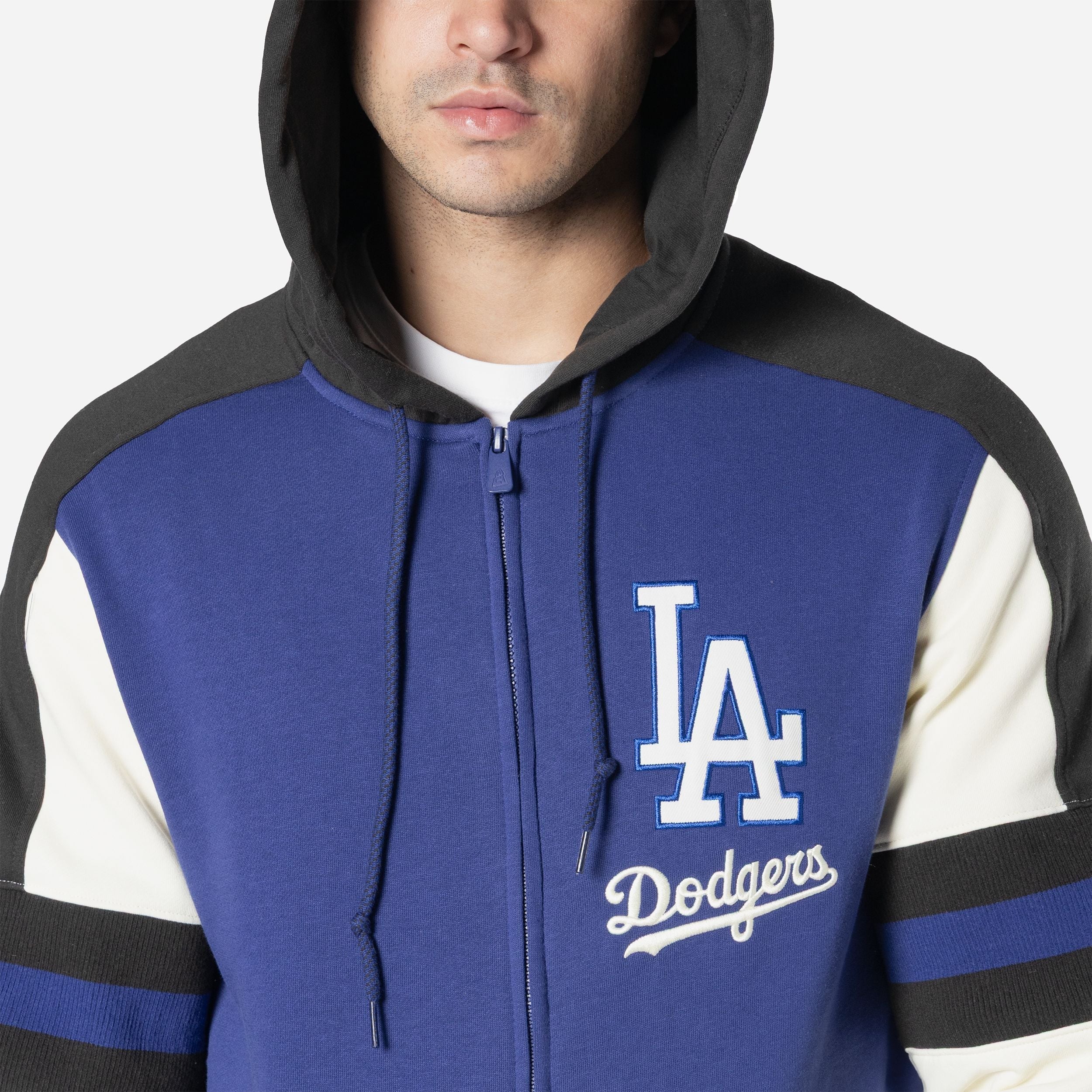 Dodgers Colorblock FZ Hoody - Mens