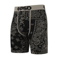 Khaki Paisley - Mens
