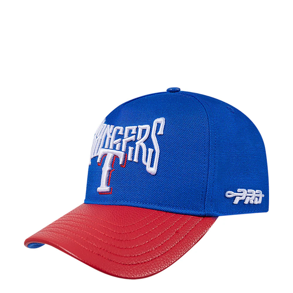 Rangers City Tour 2.0 Pinch Front 2-Tone Strapback
