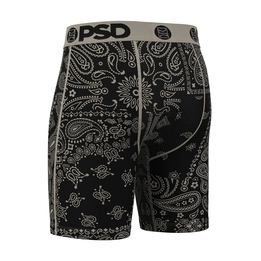 Khaki Paisley - Mens