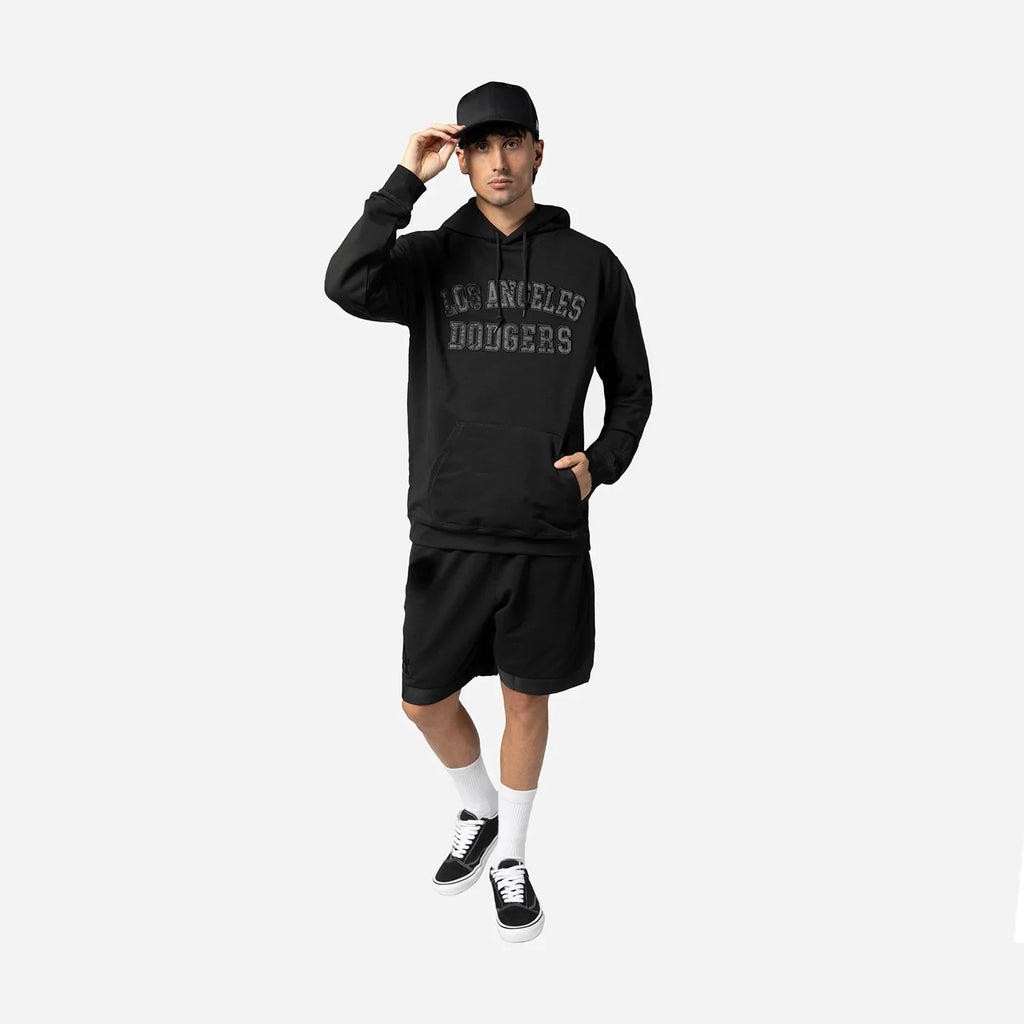 Dodgers Triple Black Shorts - Mens