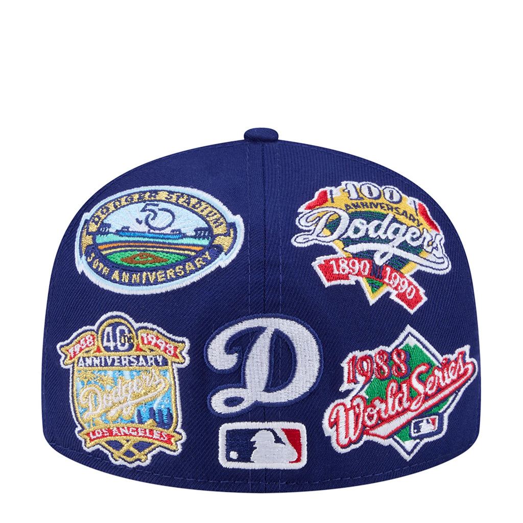 Dodgers Allover Multi-Logo 5950