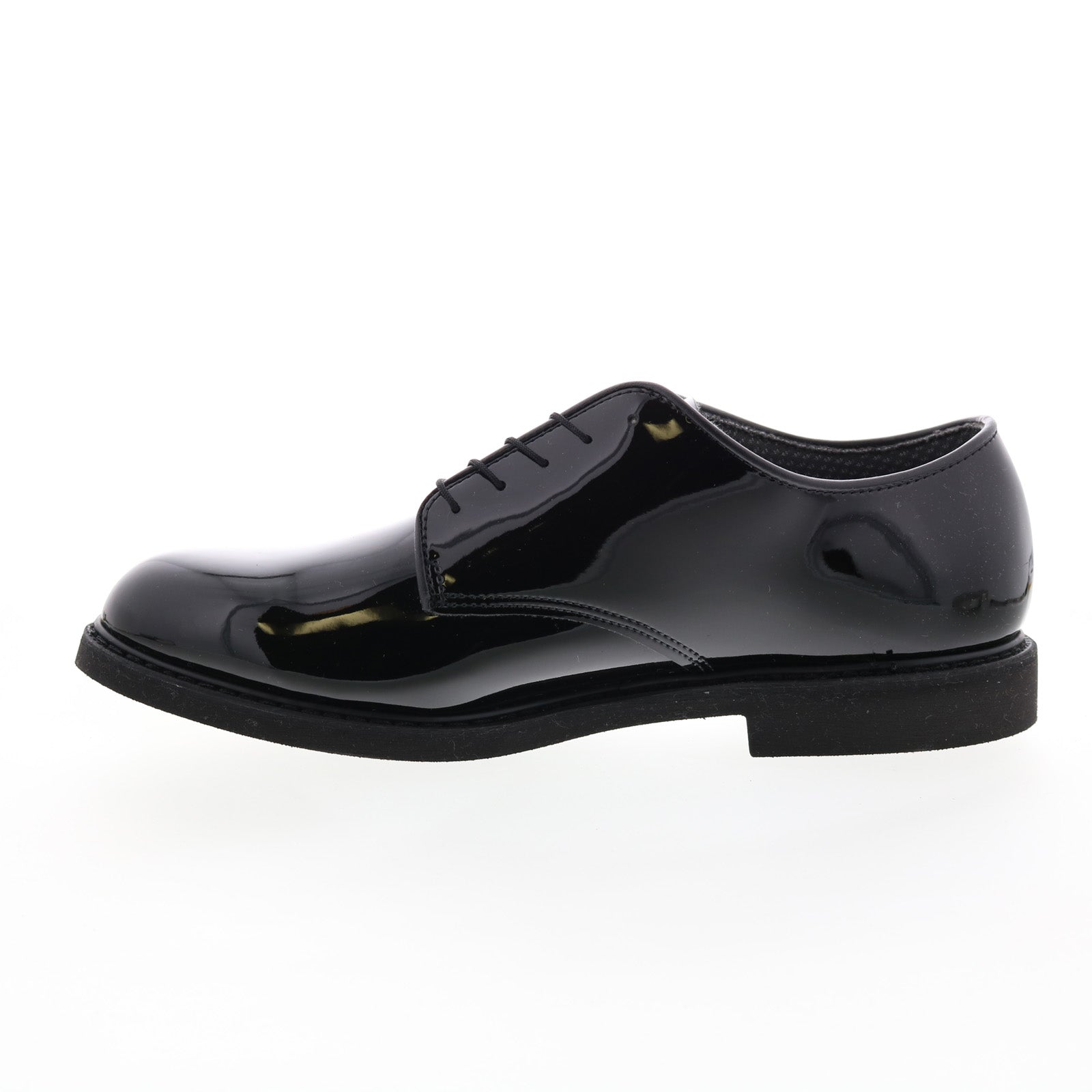 Altama O2 High Gloss Oxford Tuxedo Mens Black Wide Oxfords Plain Toe Shoes