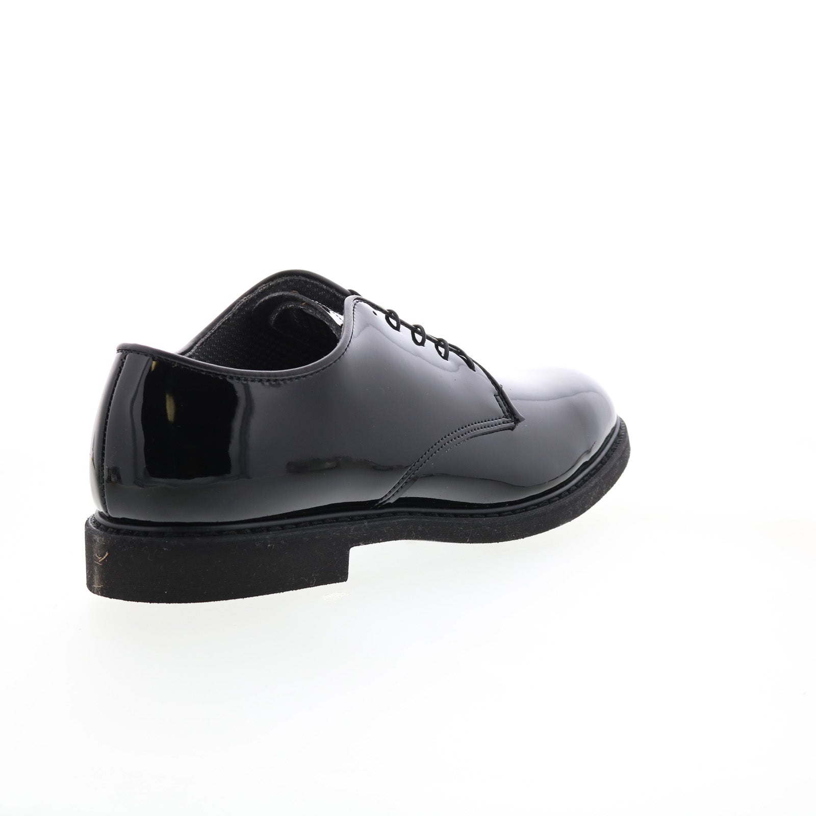 Altama O2 High Gloss Oxford Tuxedo Mens Black Wide Oxfords Plain Toe Shoes