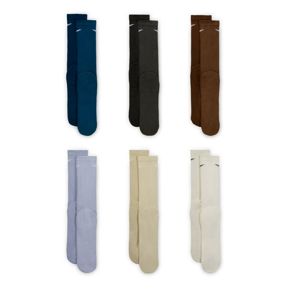 6 Pack Unisex Everyday Plus Cushioned Crew