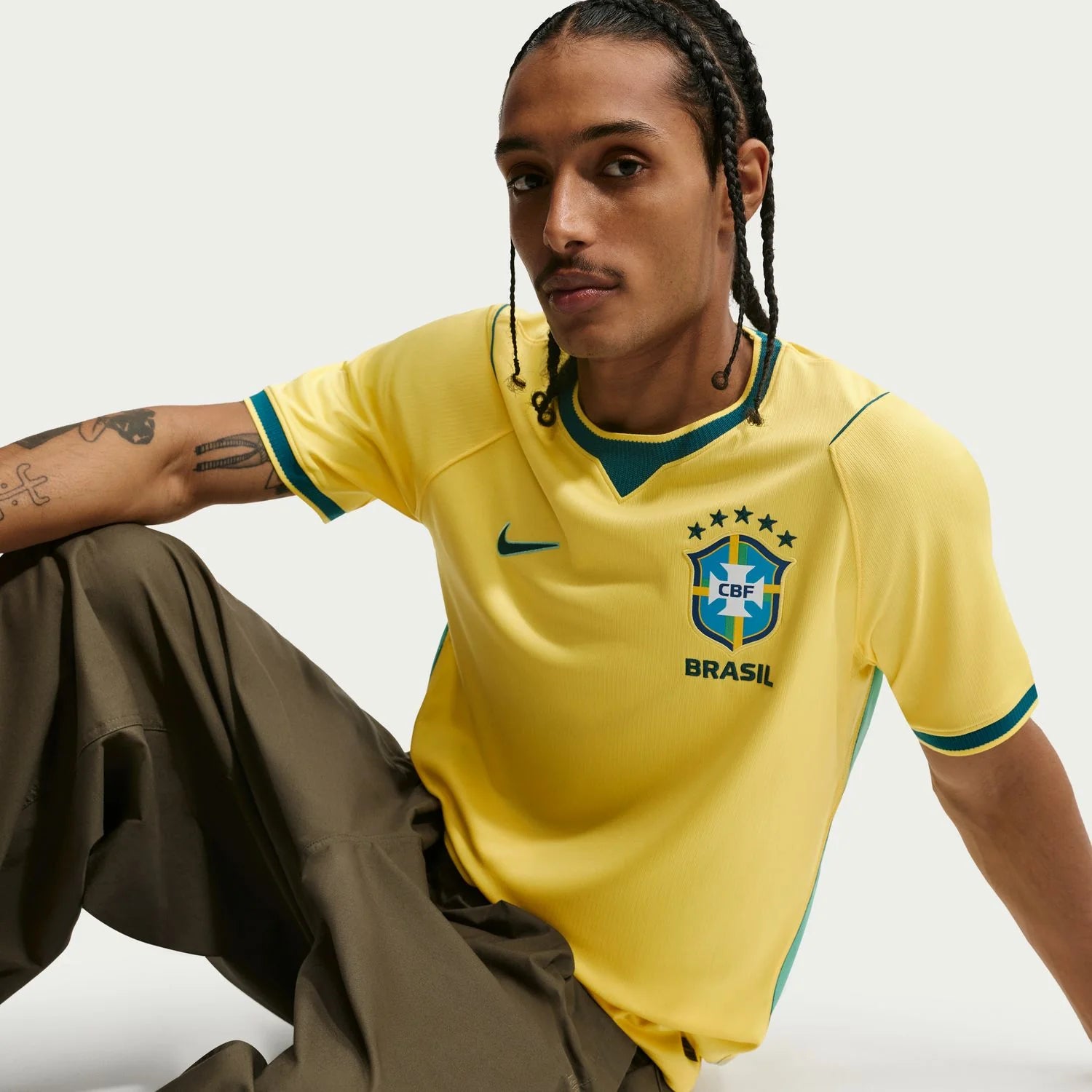 Brazil 26/27 Replica Home Jersey - Mens