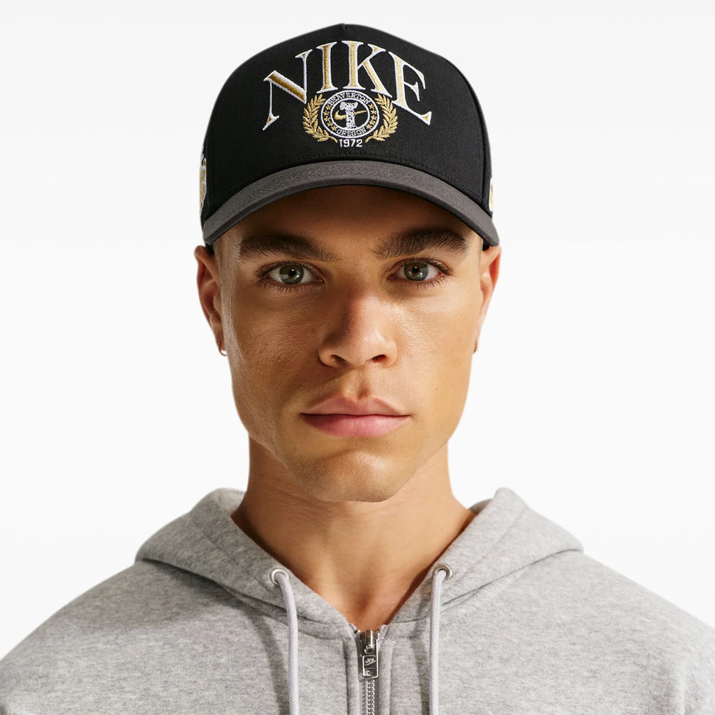 Nike Rise Cap Structured Curved Bill A-Frame Snapback