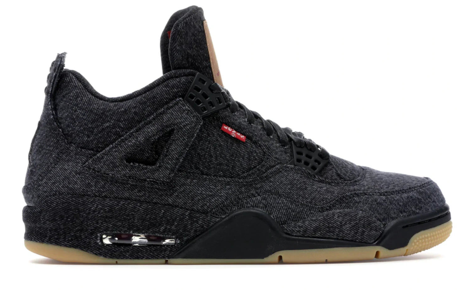 4 Retro Levi's Black (Levi's Tag)