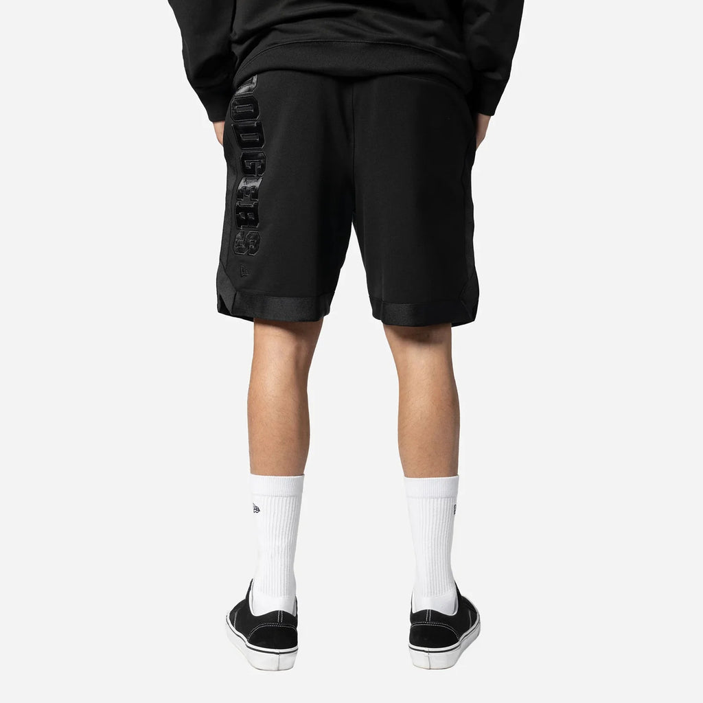 Dodgers Triple Black Shorts - Mens