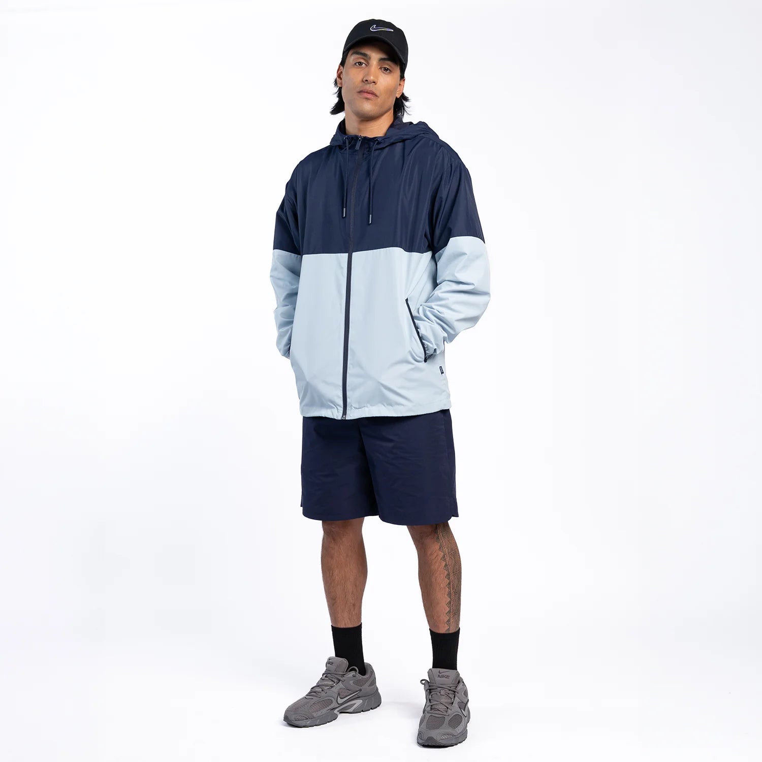 Colorblock Windbreaker - Mens