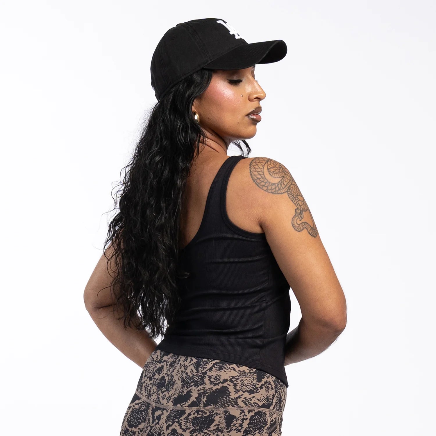 Power Ribbed Sport Tank - Womens