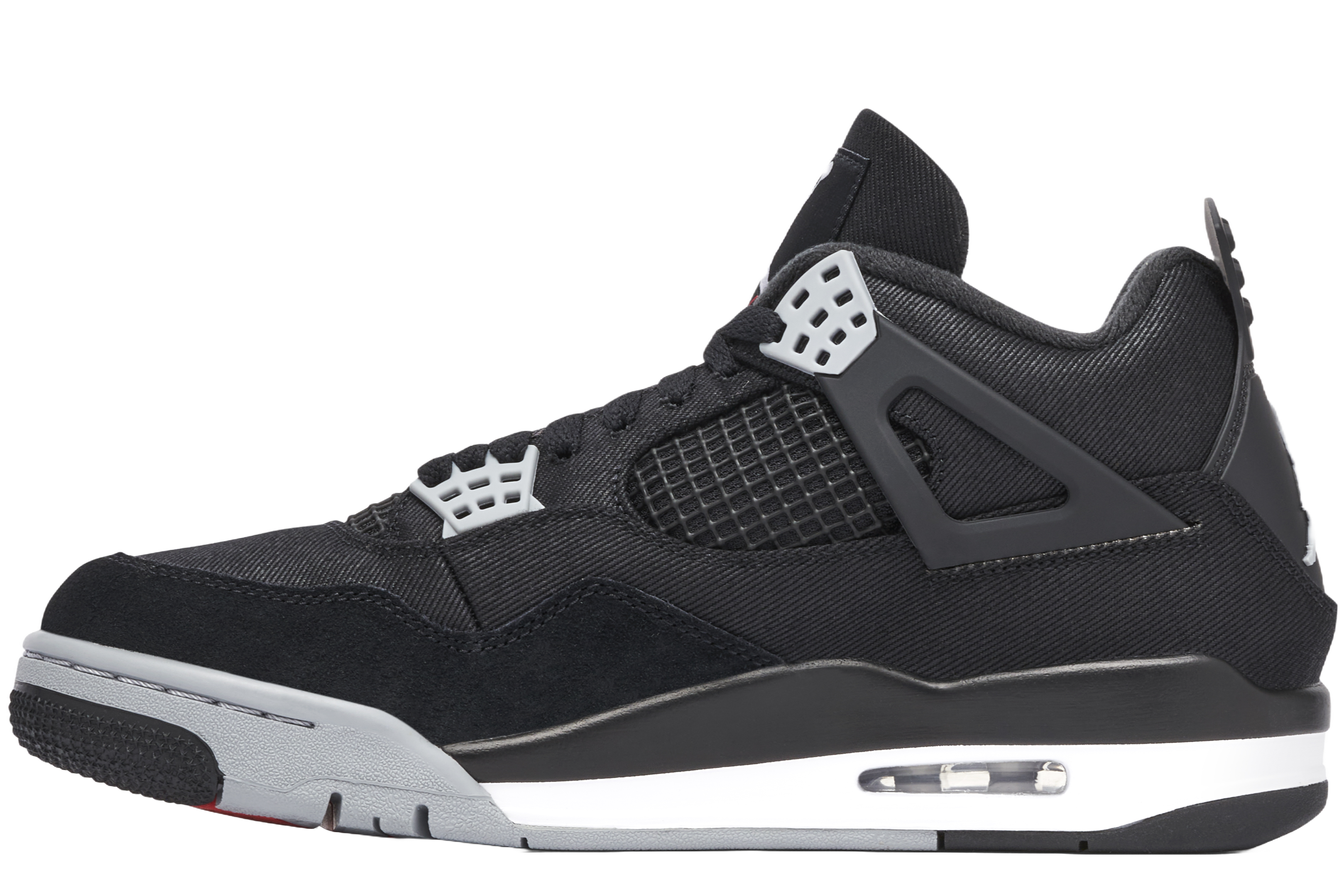 4 Retro SE Black Canvas