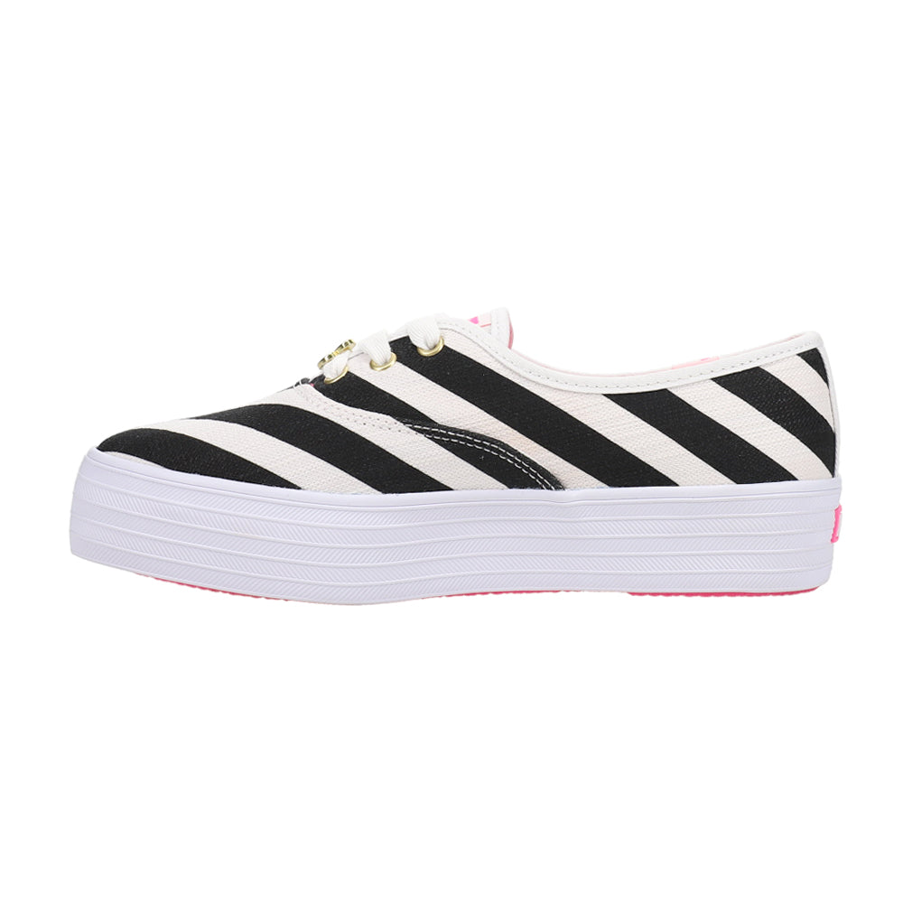 Keds x Barbie Point Striped Canvas Lace Up Sneakers