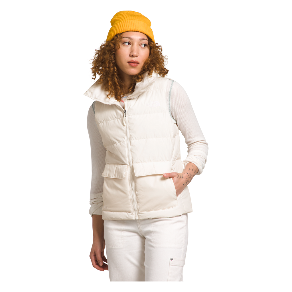 Women's Gotham Vest in Gardenia White