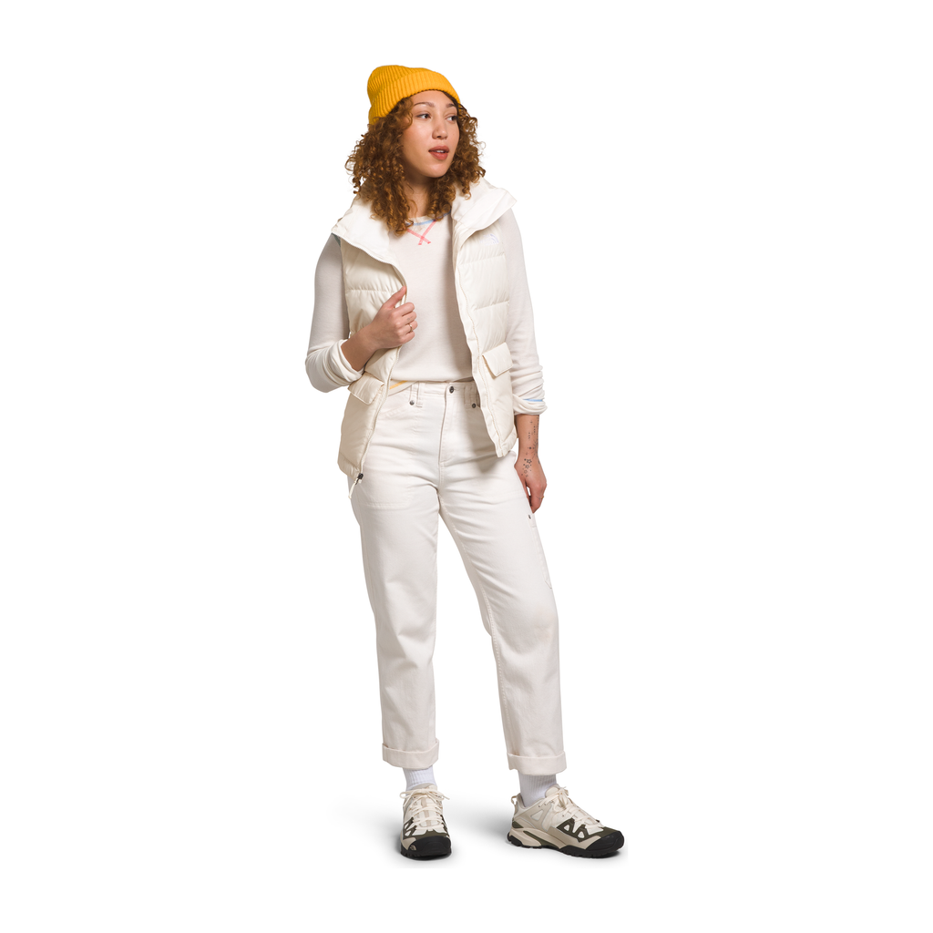 Women's Gotham Vest in Gardenia White