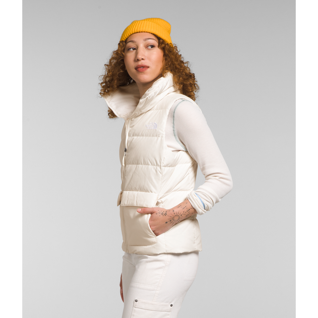 Women's Gotham Vest in Gardenia White