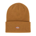 Woven Label Cuffed Tall Beanie