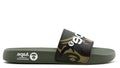 AAPE Green Camo Slides