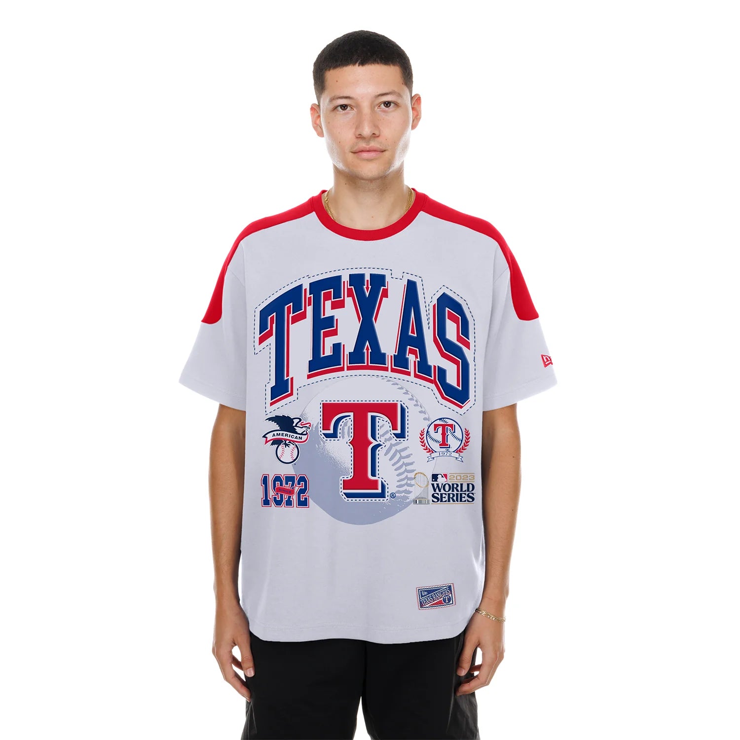 Texas Rangers Varsity Tee -Mens