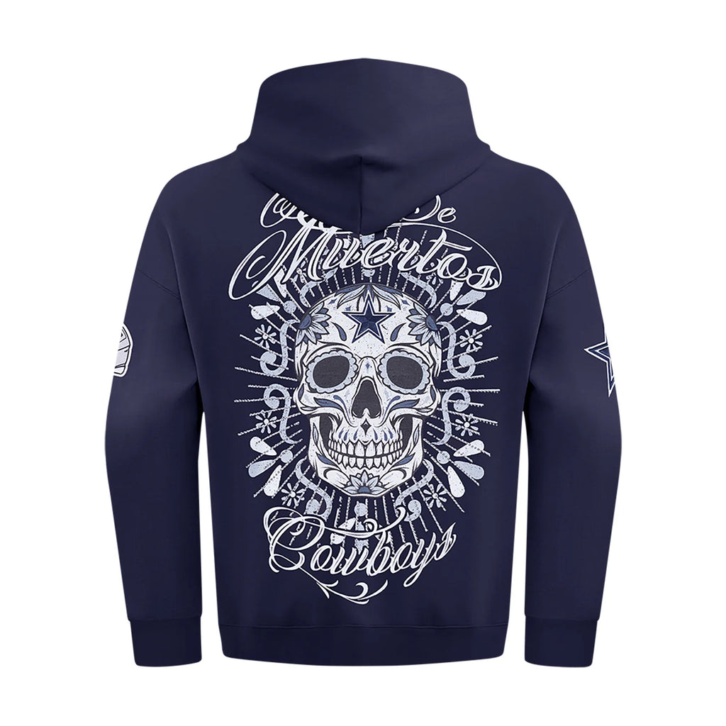 Dallas Cowboys Eternal Skull Hoodie - Mens