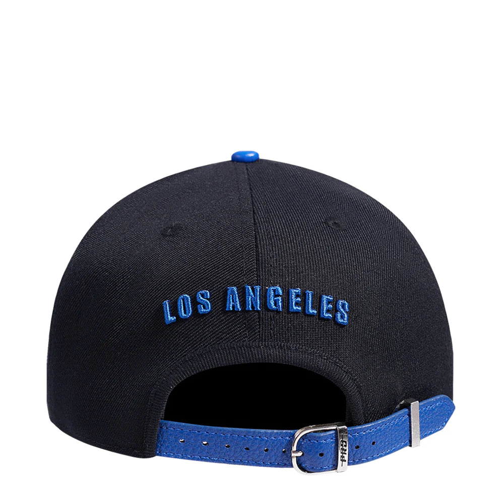 Dodgers Loyalty Triple Front Pinch Front Strapback