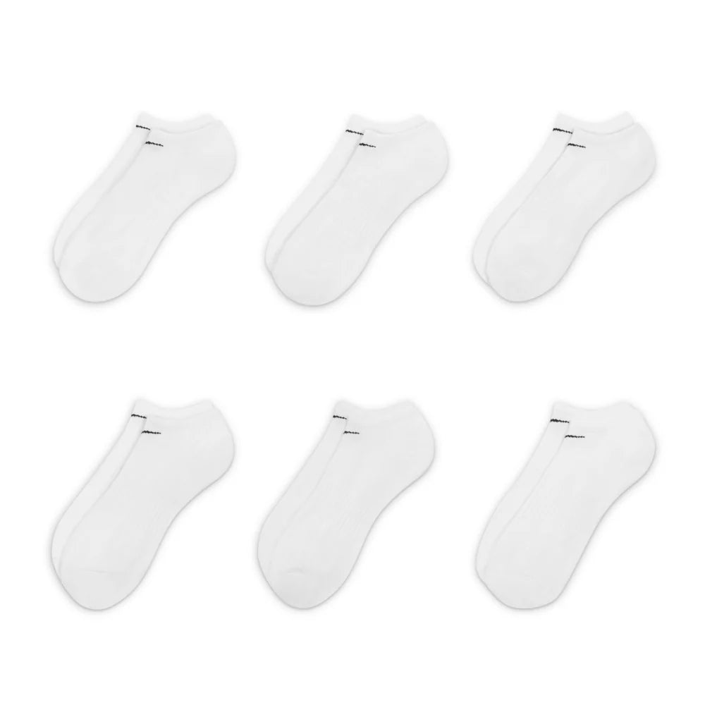 6 Pack Unisex Everyday Cushioned No Show
