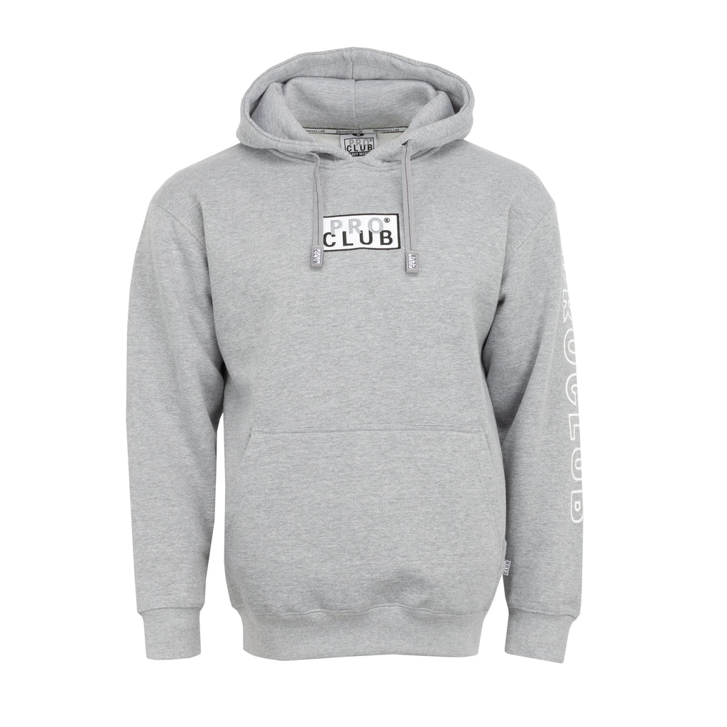 Embroidered Box Logo Hoodie - Mens