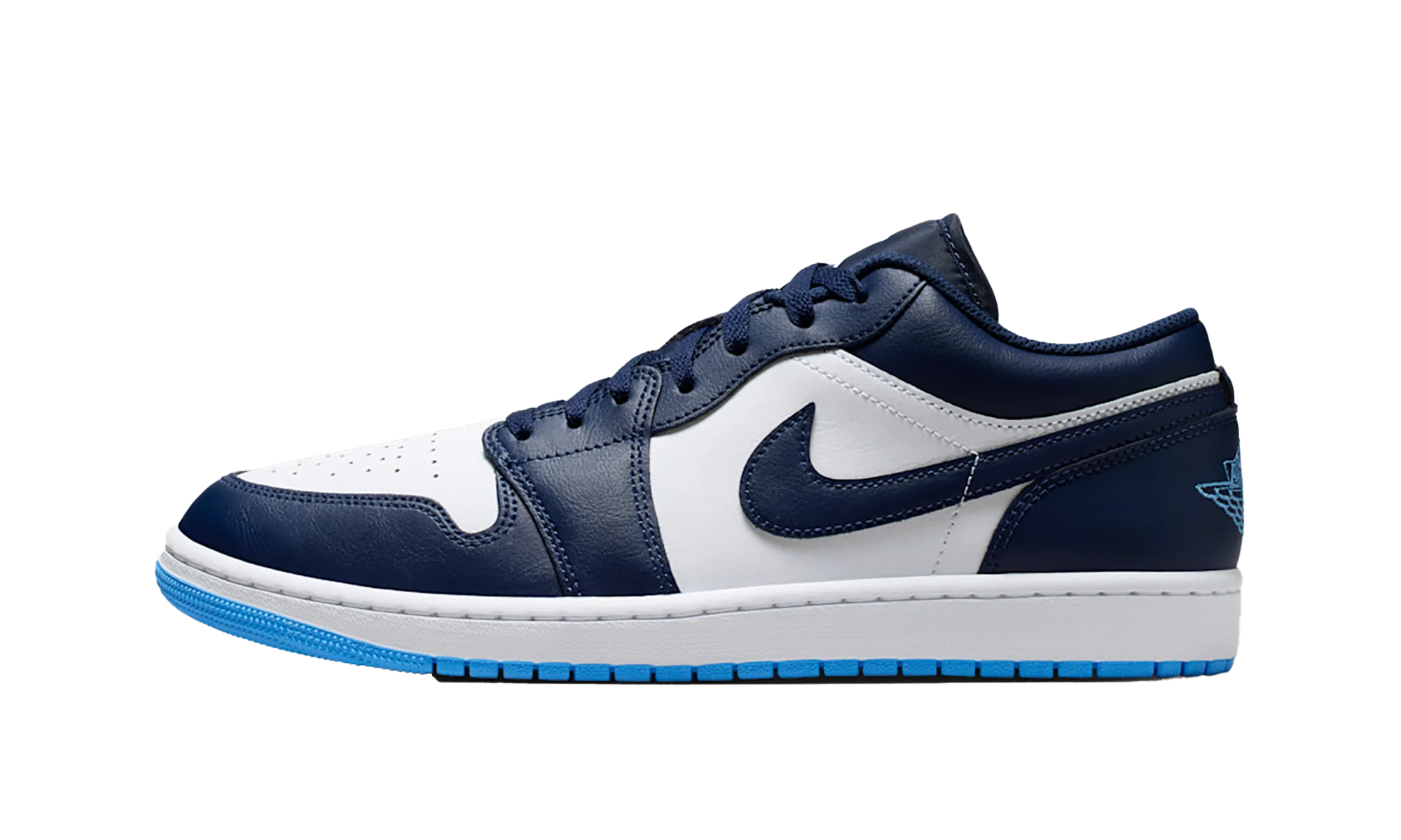 Air Jordan 1 Low "Midnight Navy / University Blue" 553558 404